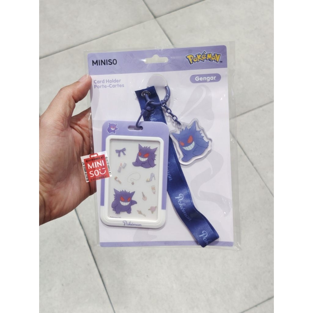 Jual MINISO Card Holder + Charm POKEMON Collection (ROWLET / PIKACHU ...