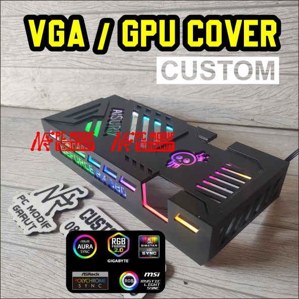 Jual VGA COVER GPU COVER COLORFUL IGAME RTX EDITION LED ARGB CUSTOM ...