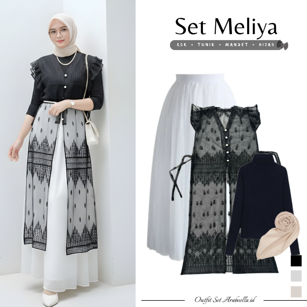 Jual Ootd Rok Tutu Hitam Hijab Terlengkap & Harga Terbaru Juni 2026 ...