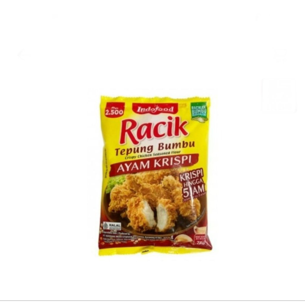 Jual Indofood racik tepung bumbu ayam krispi pack 210 gram | Shopee ...