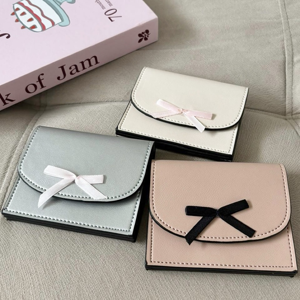 Jual Mocorie - Melusine Ribbon Wallet / Coquette Pink Wallet / Dompet ...
