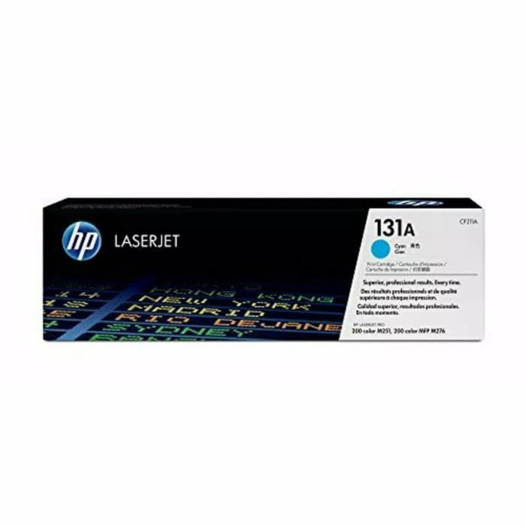 HP Toner 131A Black Cyan Magenta Yellow LaserJet Cartridge Original [CF210A CF211A CF212A CF213A] (3)