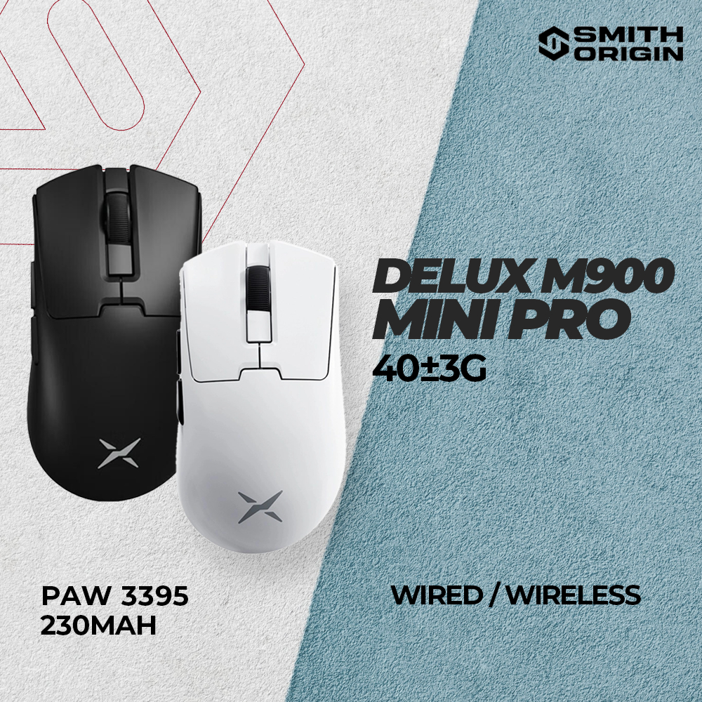 Jual DELUX M900mini Pro Dual Mode PAW3395 Wireless Mouse | Shopee Indonesia