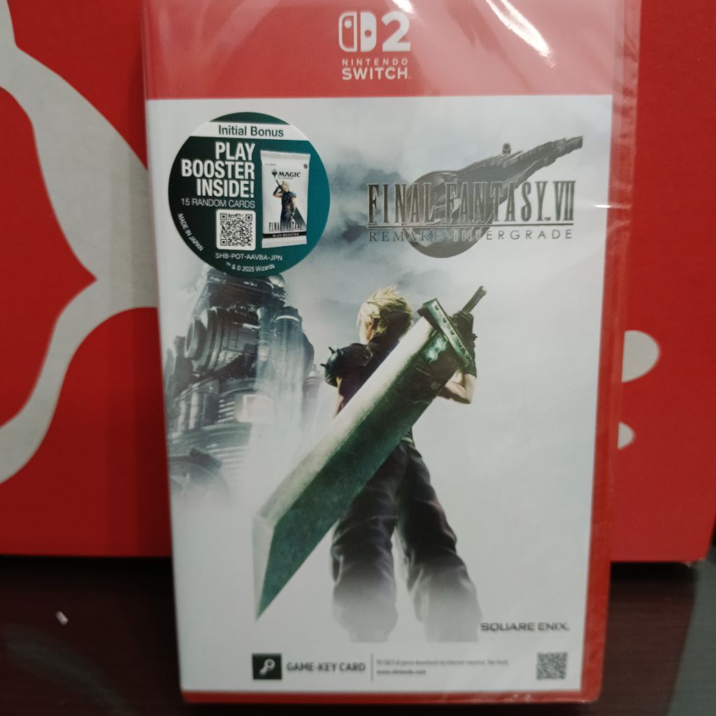 Jual Nintendo Switch2 Switch2 SW2 Final Fantasy VII Remake Intergrade ...
