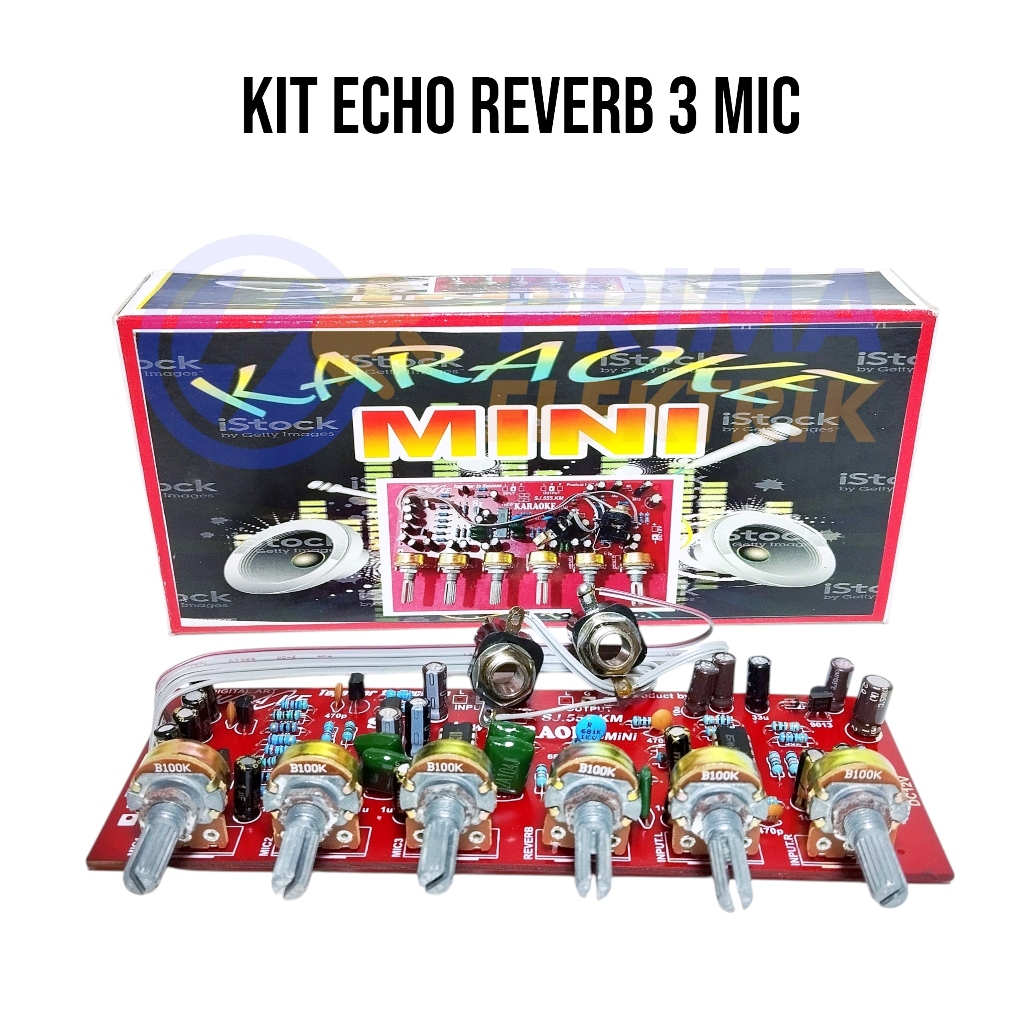 Jual Kit Echo Reverb 3 Mic Karaoke Mini - Solusi Vokal Jernih & Mantap ...