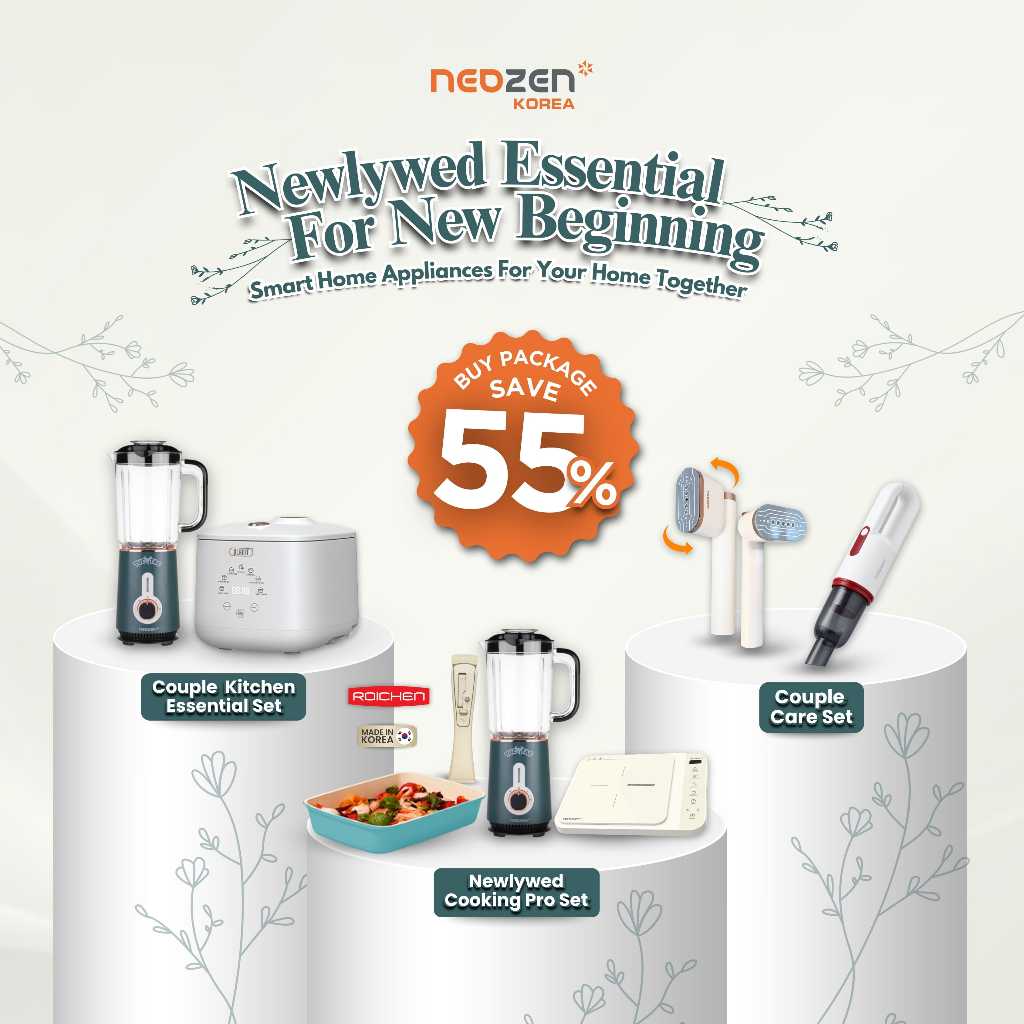 Jual Neozen Newlywed Package - Neozen Bundle Kompor Induksi IH8 ...