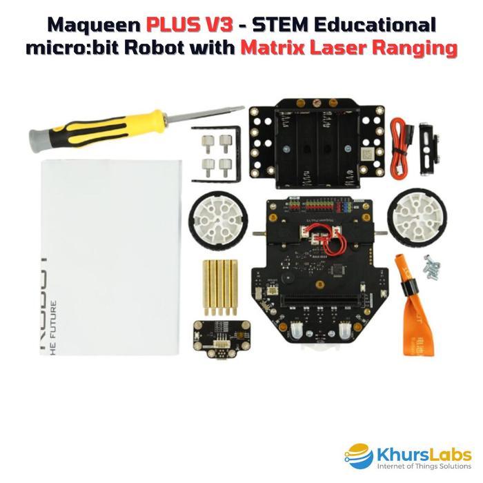 Jual Micro Maqueen Plus - an Advanced STEM Education Robot for microbit ...