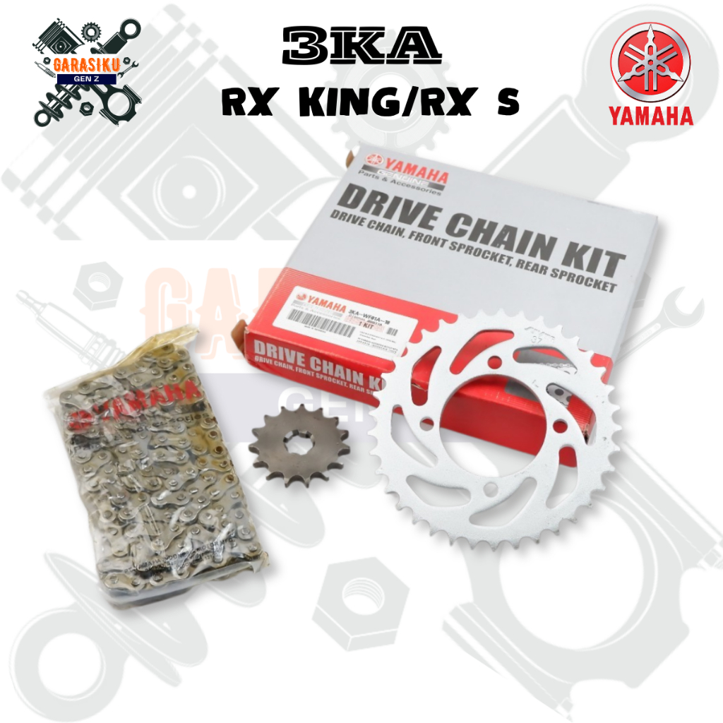Jual gear set rx king / Rantai Gearset Yamaha RX King 3KA original ...