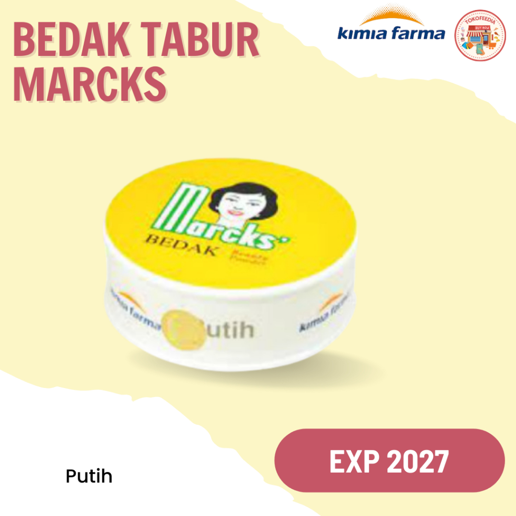 Jual Bedak Tabur MARCKS' klasik / Bedak Marcks Tabur Cocok Untuk Semua ...