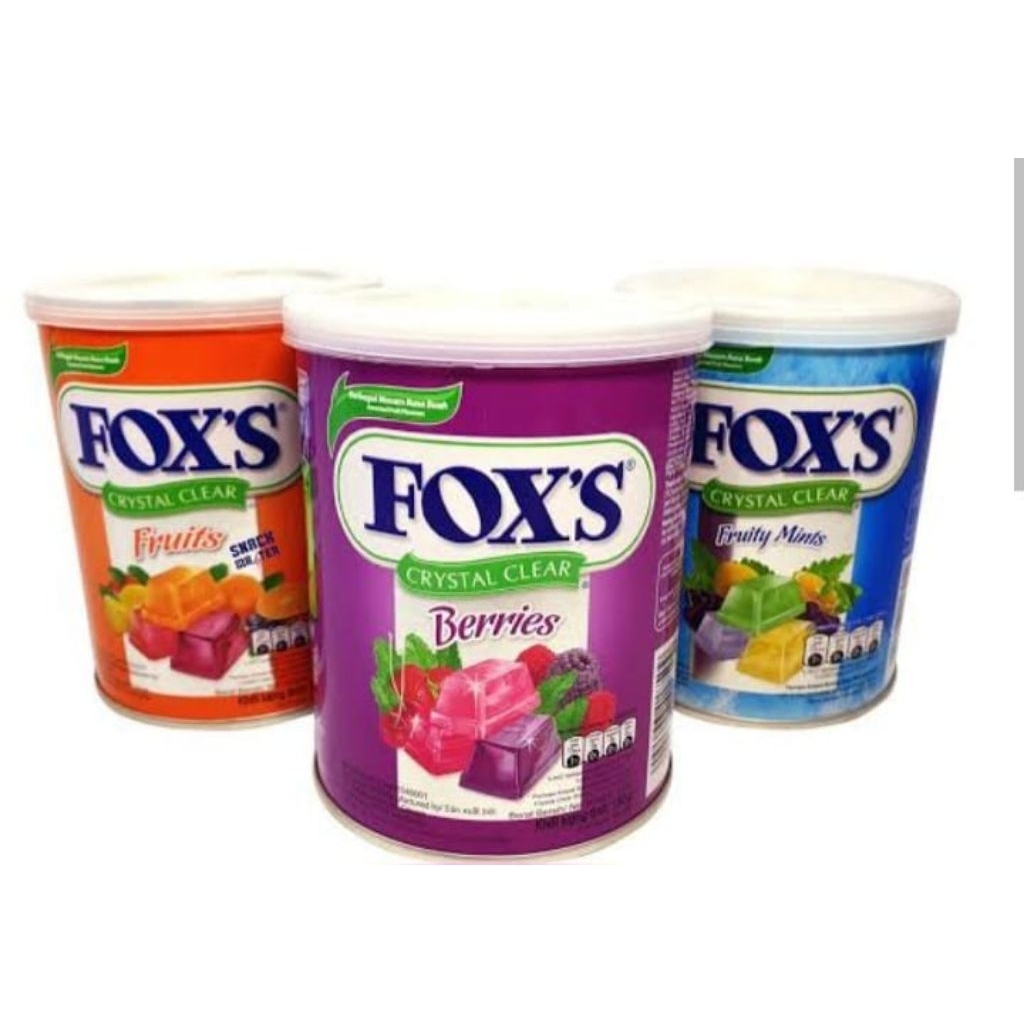 Jual Permen FOX'S Kaleng 180gr | Shopee Indonesia