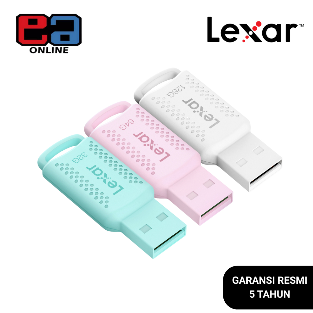Jual Lexar Flashdisk JumpDrive V400 USB 3.2 Flash Drive - 32GB / 64GB ...