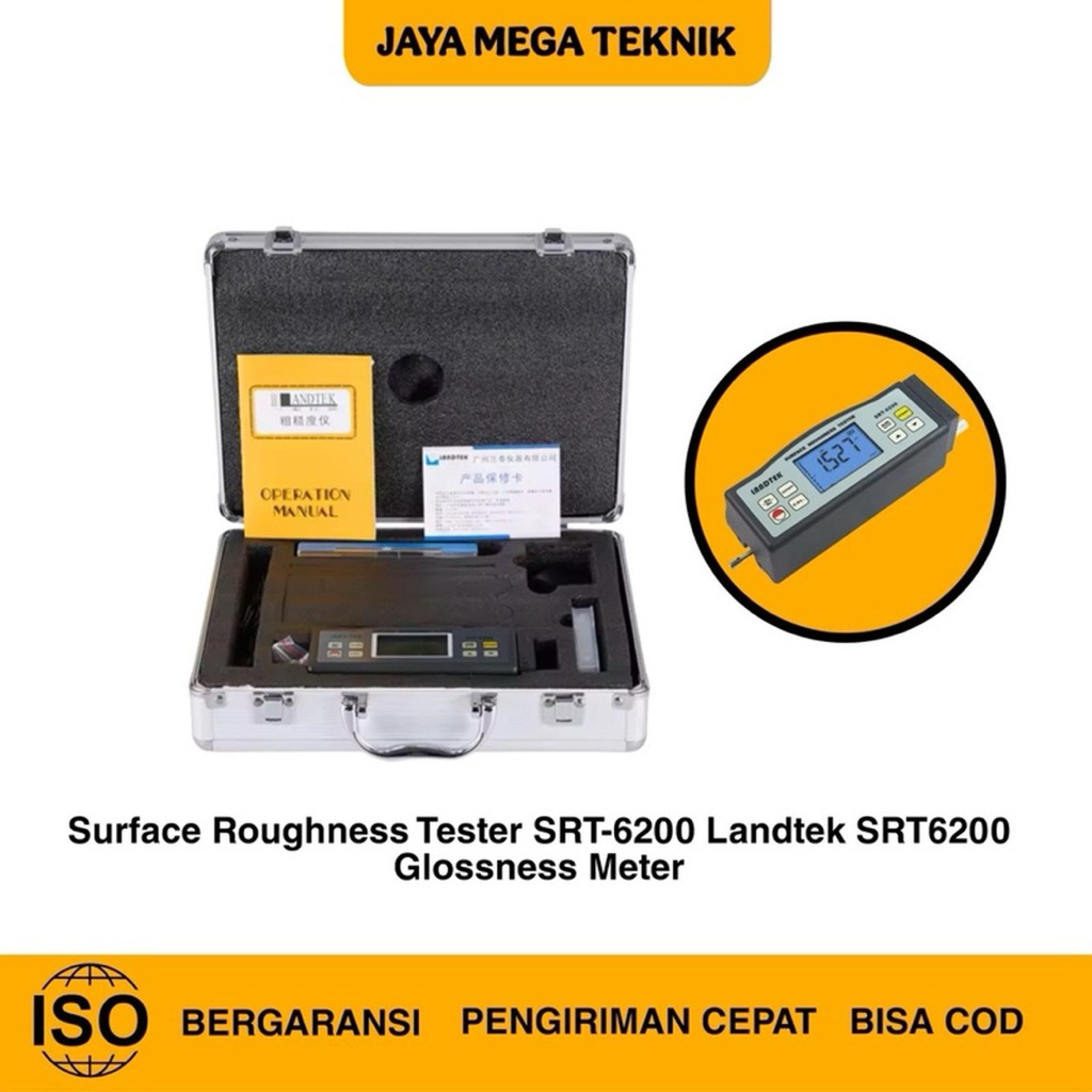 Jual Surface Roughness Tester SRT-6200 Landtek SRT6200 Glossness Meter ...