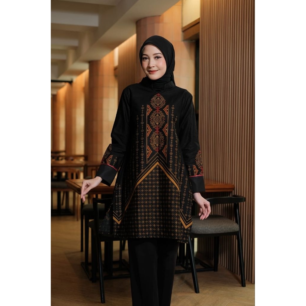 Batik Pasangan Couple Motif Janavi Atasan Batik 6