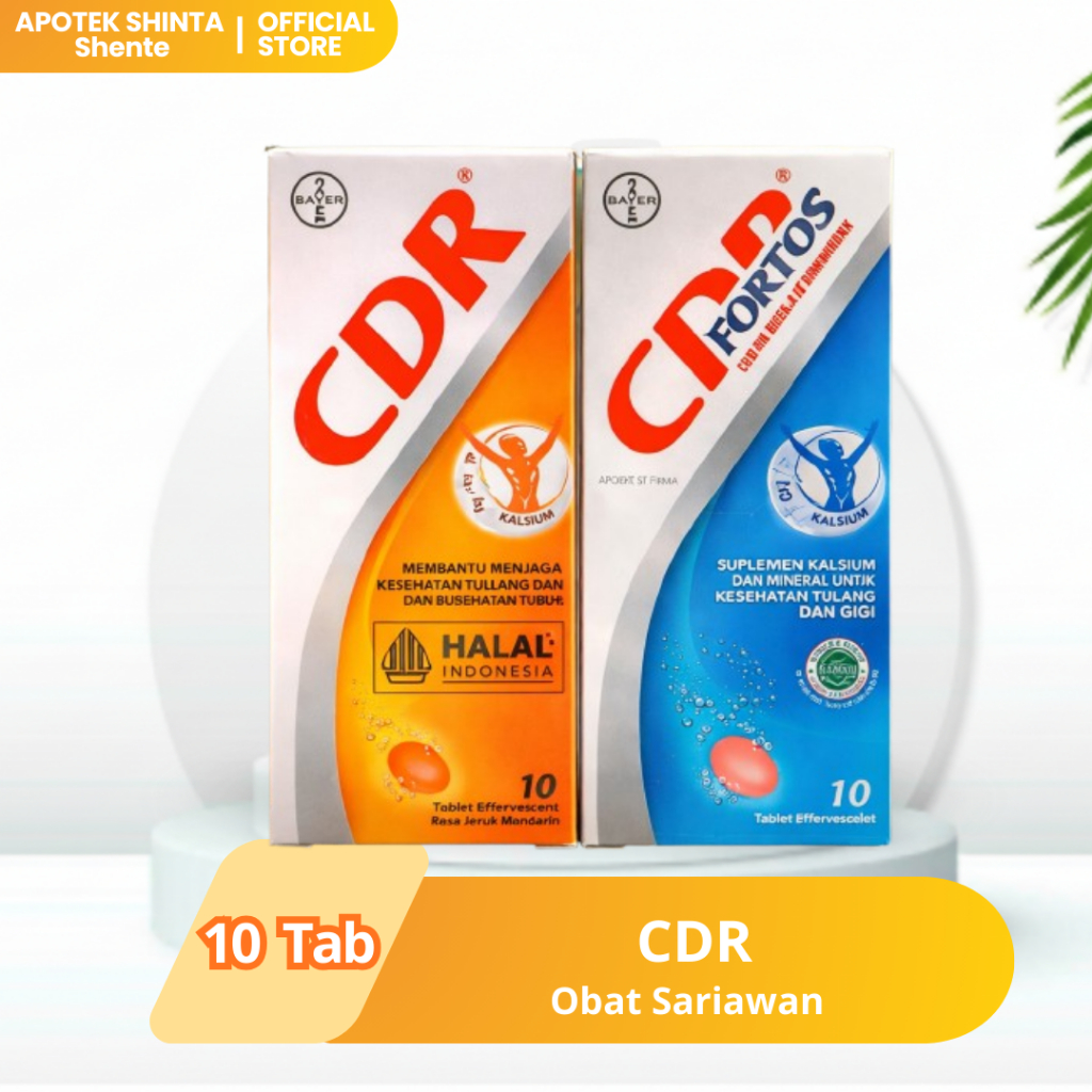 Jual CDR Fortos Kalsium Efervesen | Vitamin Tulang Kuat | CDR Fortos ...