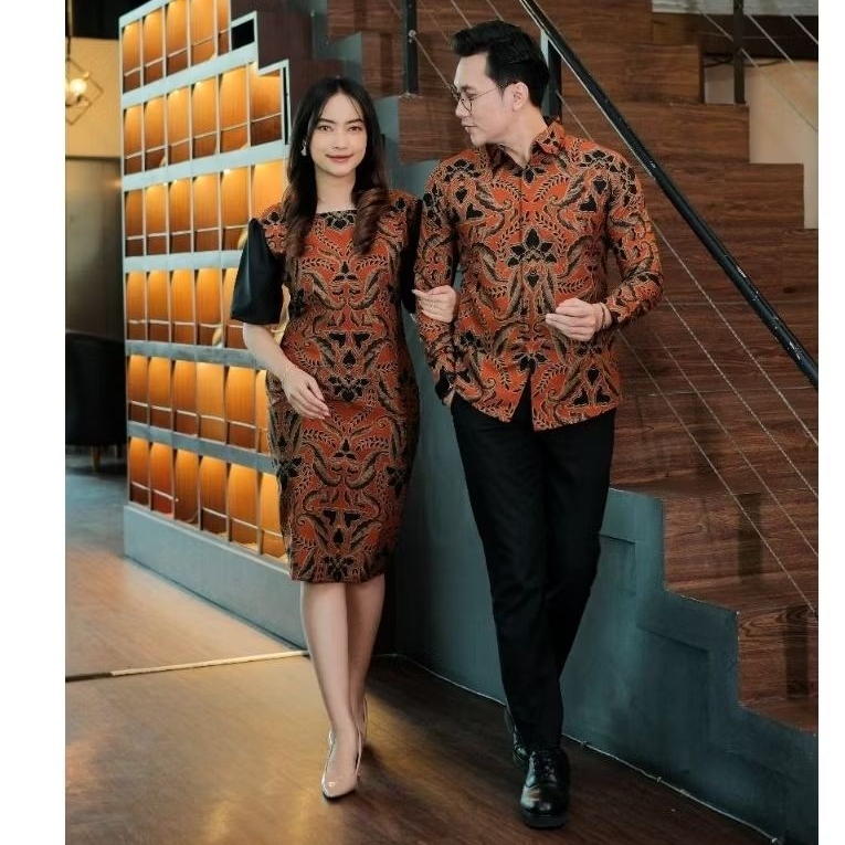 Batik Pasangan Motif Mutia Atasan B
