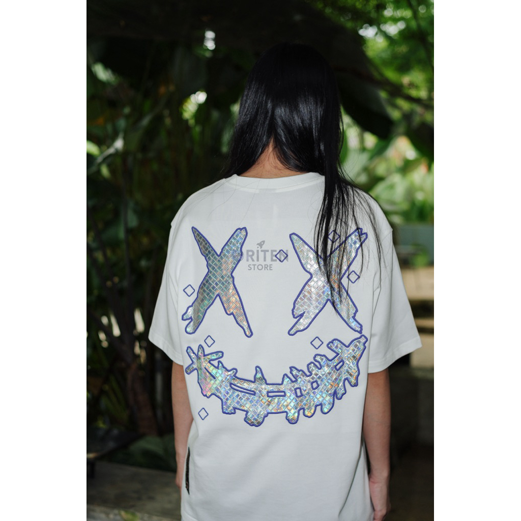 Jual RIC Ricky Is Clown Laser Armor Tee White Original / Baju Kaos ...