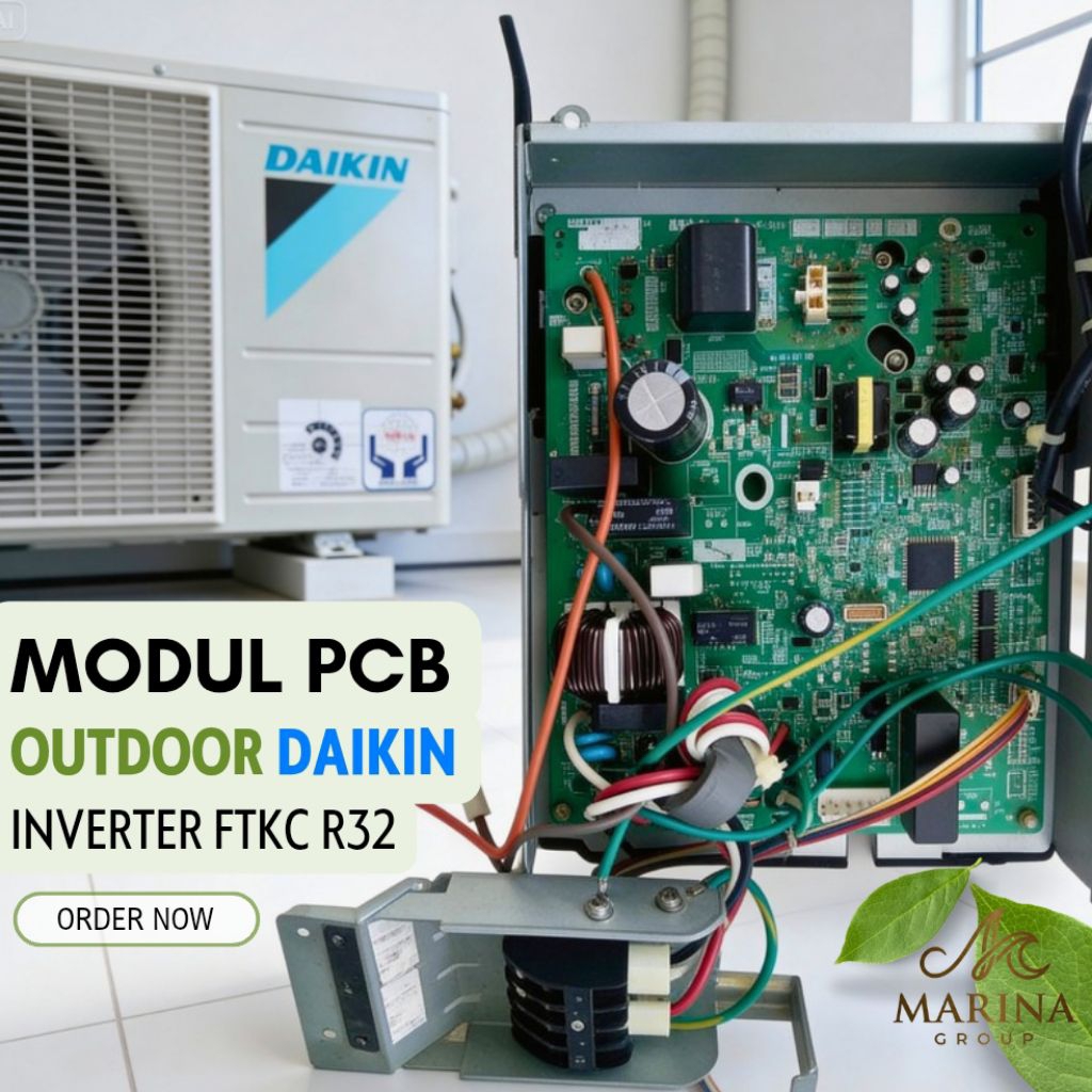 Jual PCB Modul Outdoor AC Daikin Inverter R32 Original - RKC15, RKC25 ...