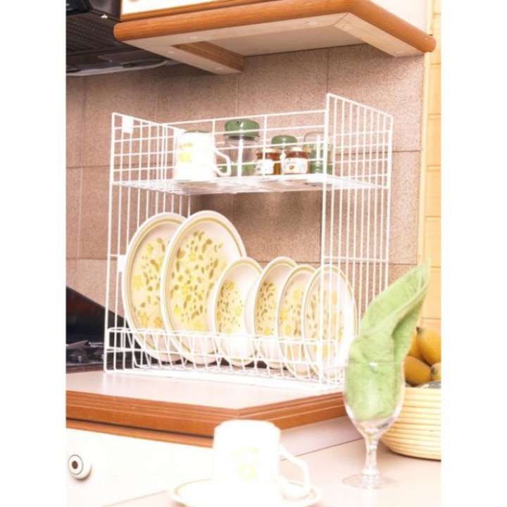 Jual Rak Piring 2 Susun Modeline B30MED Putih untuk Dapur Modern dan ...