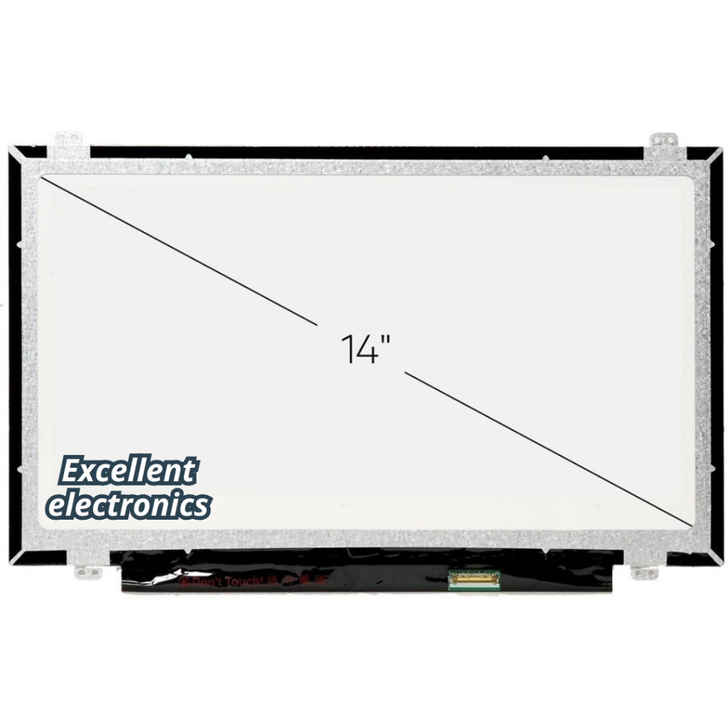 Écran LCD 14" Pour HP EliteBook Folio 1040 G1 - Résolution 1366x768 - Connecteur 30 Pin - Neuf