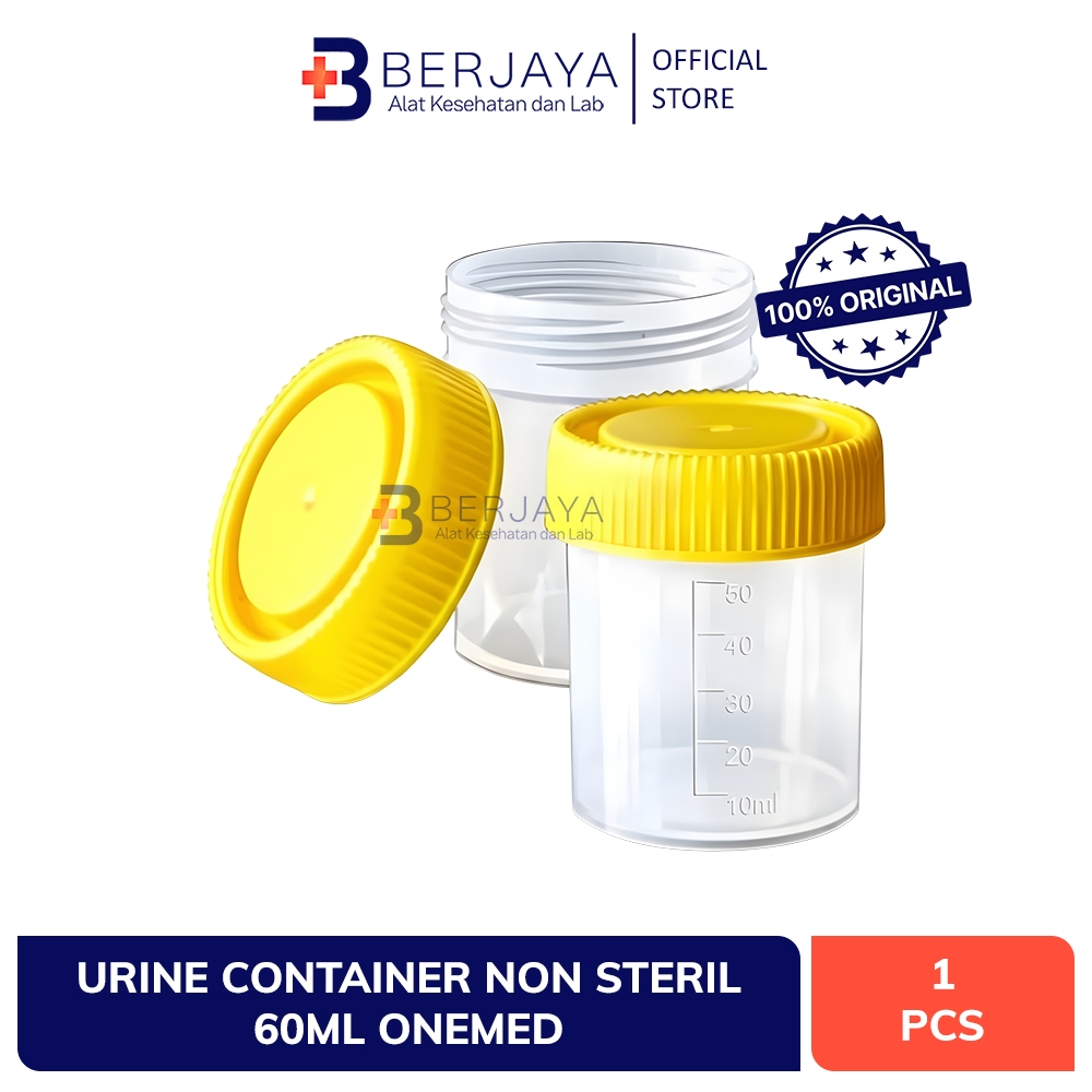 Jual Urine Container / Wadah Urin / Pot Dahak / Pot Culture 60 ml ...