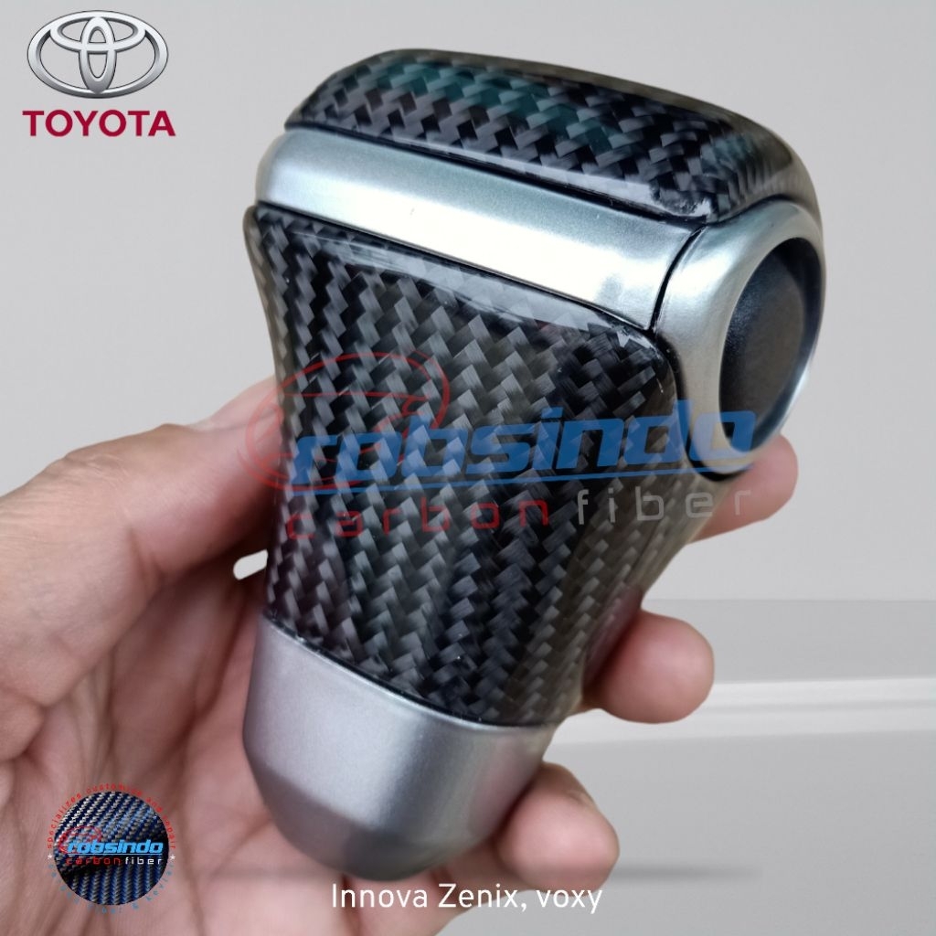 Jual gear knob toyota matic innova zenix carbon fiber | Shopee Indonesia