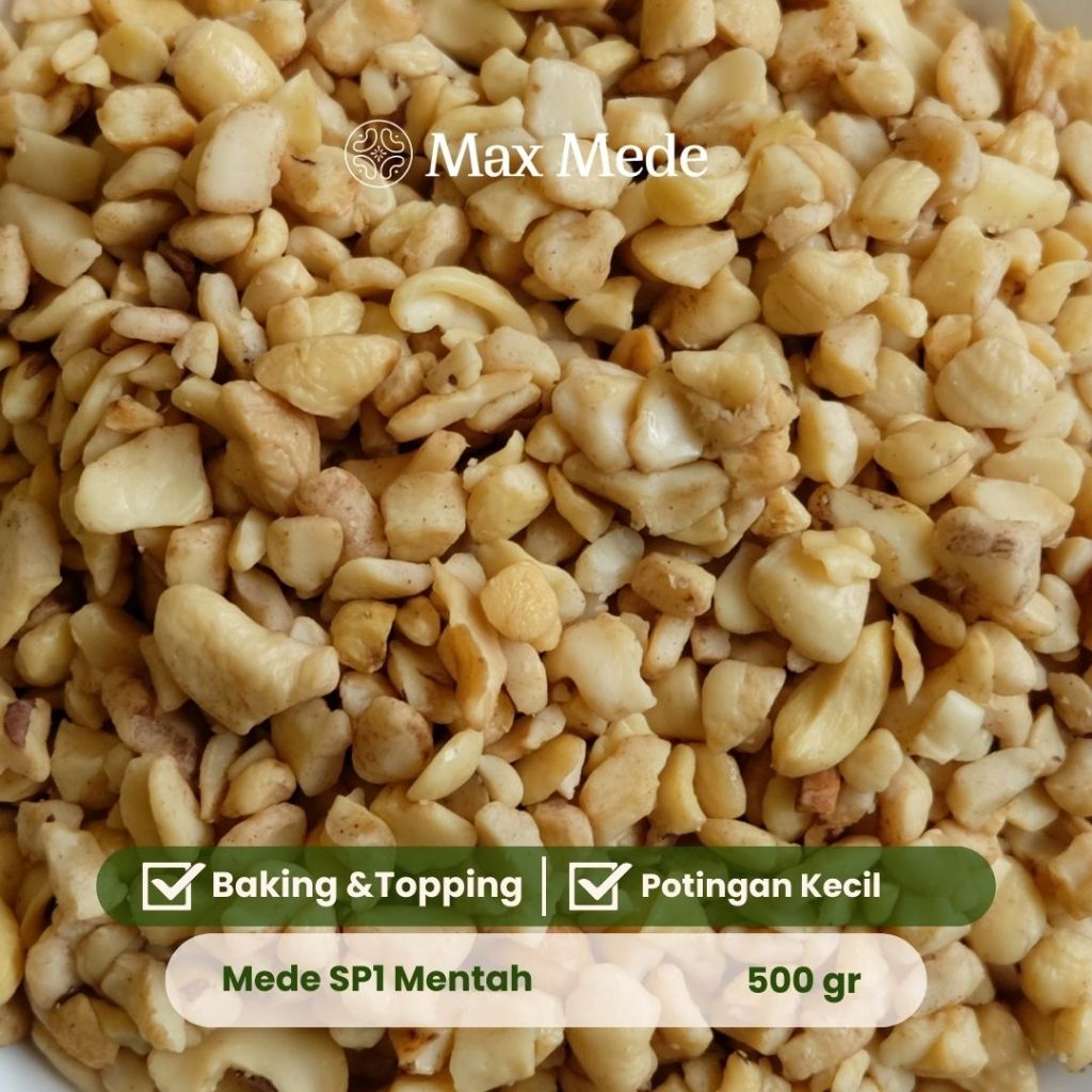 Jual Max Mede - Kacang Mede Mentah SWP Belah 16 500gr Premium Raw ...