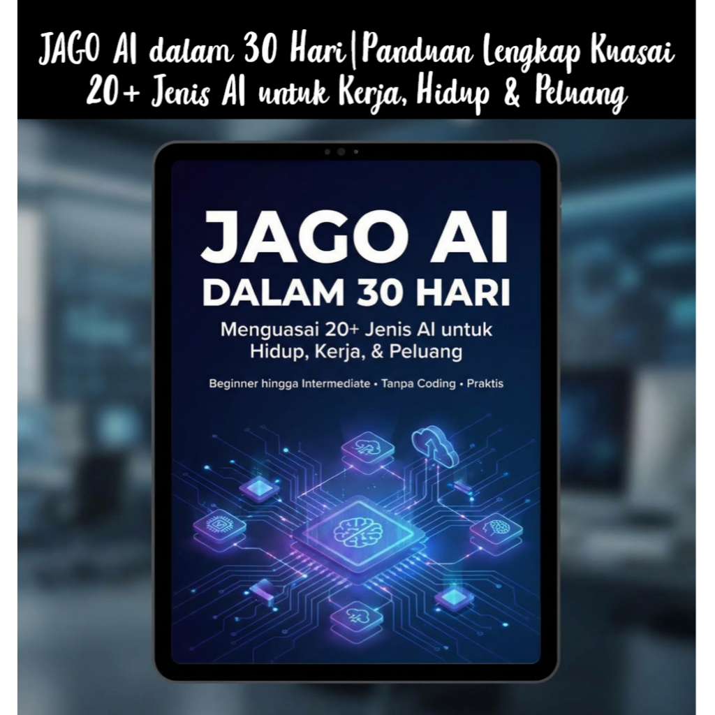 JAGO AI dalam 30 Hari|Panduan Lengkap Kuasai 20+ Jenis AI untuk Kerja, Hidup & Peluang