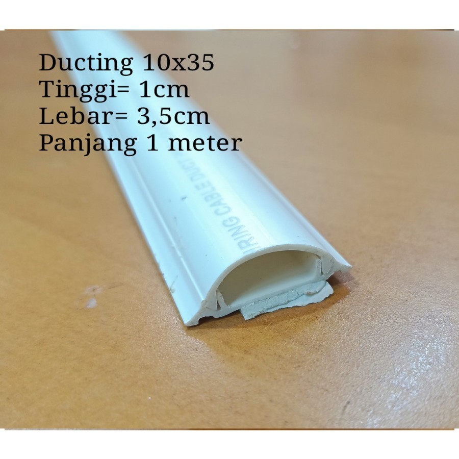 Jual Niso Cable Ducting Lantai Curva/Oval Penutup Kabel Lantai Double ...