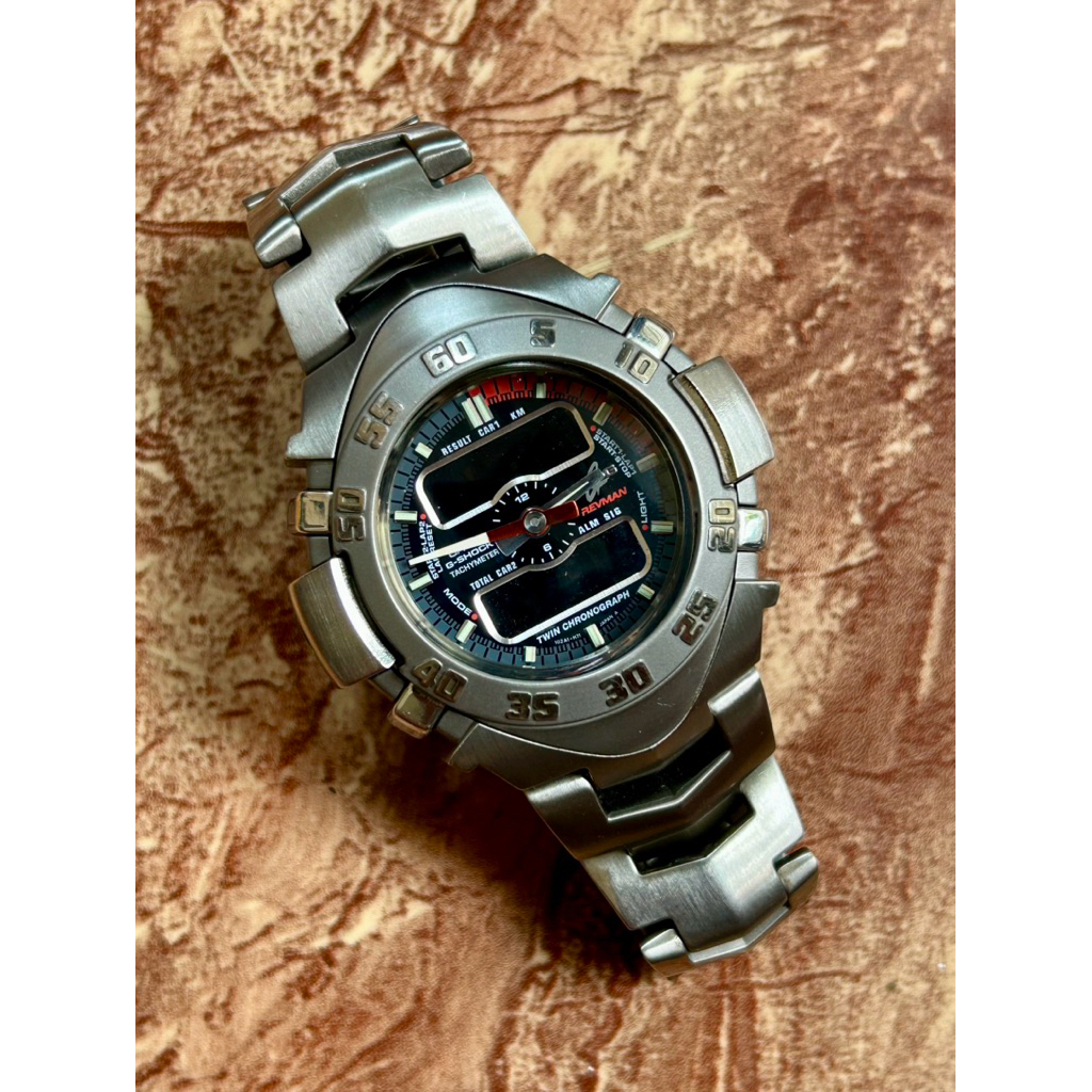 Jual Casio GShock MRG Revman MRG-1200T Black dial all titanium