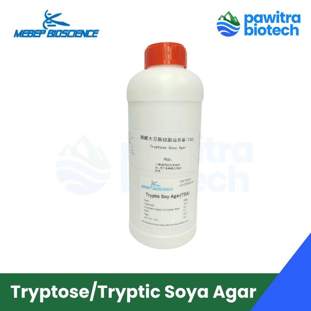 Jual Tryptose/Tryptic Soya Agar (TSA) Media Mikrobiologi Pro Analis ...