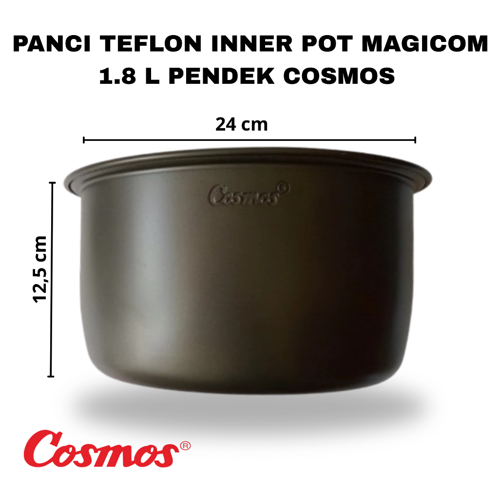 Jual PANCI TEFLON INNER POT MAGICOM 1.8 L PENDEK COSMOS TIPE CRJ-3302 ...