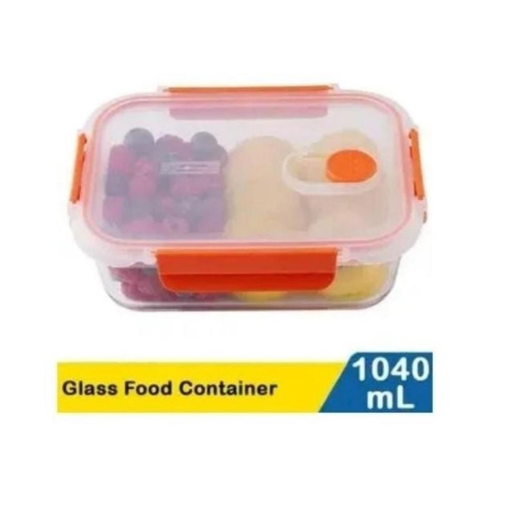 Jual Glass food kontainer makanan kaca | Shopee Indonesia