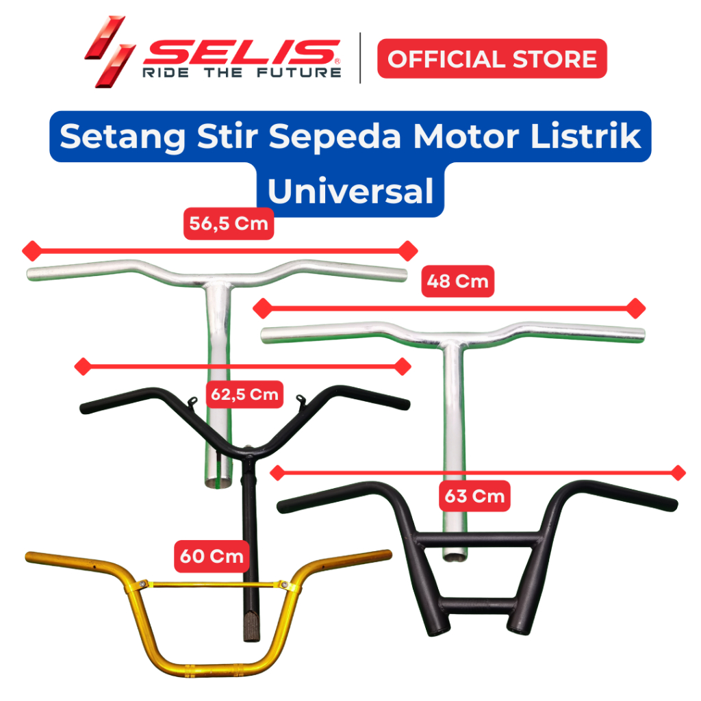 SELIS - Setang Stang Motor listrik Universal ( Handlebar )