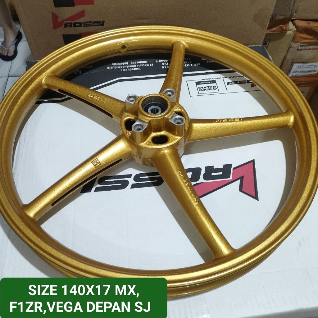 Jual velg depan saja MX,Vega, ZR,jupiterz,F1zr | Shopee Indonesia