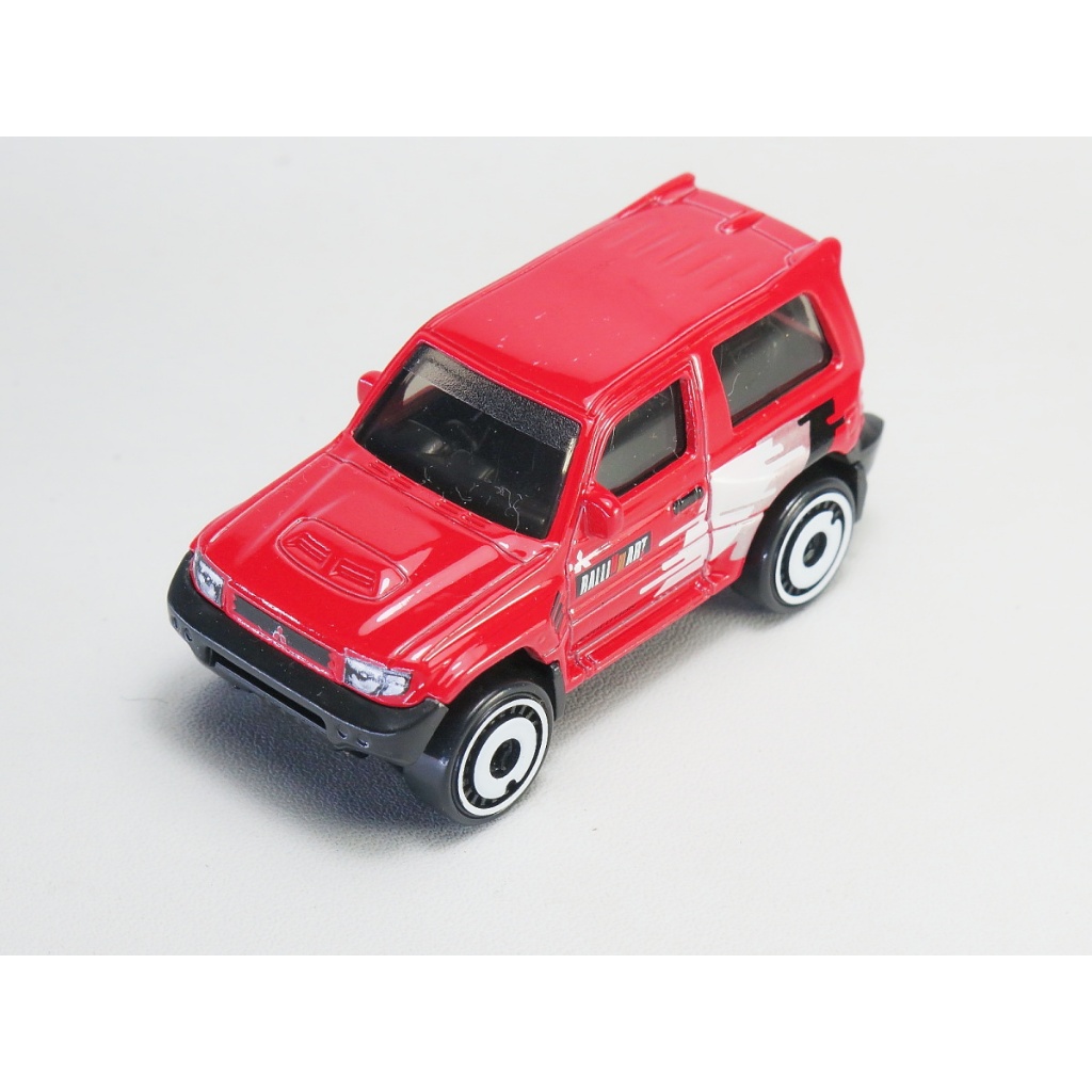 Jual Hot Wheels loose Mitsubishi Pajero Evolution Ralli Art - Merah ...