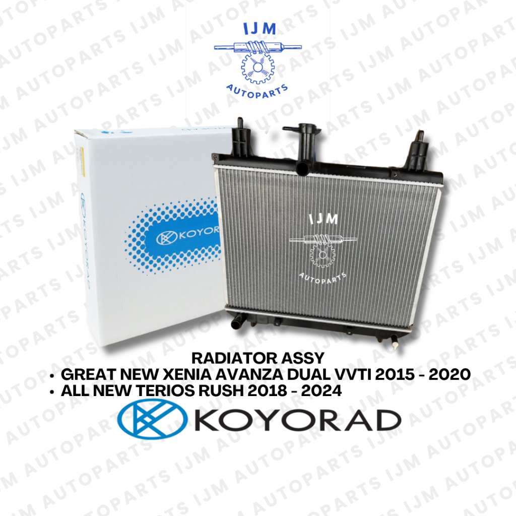 Jual Radiator Assy Great New Xenia Avanza & All New Terios Rush Dual ...