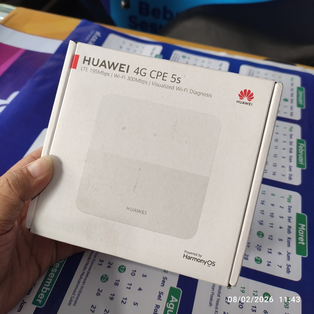 Modem Huawei B320 WiFi 4G LTE 195Mbps Hifi 300Mbps UNLOCK Penerus Huawei B312