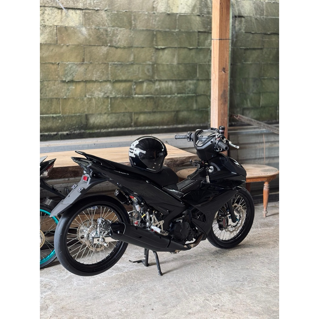 Jual KNALPOT STANDAR RACING MX KING UNDERBONE BY AXL RACING EXHAUST ...