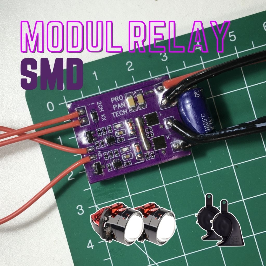 Jual Modul Relay SMD 2 Channel – Pengganti Relay Set 2 Mode untuk BILED ...