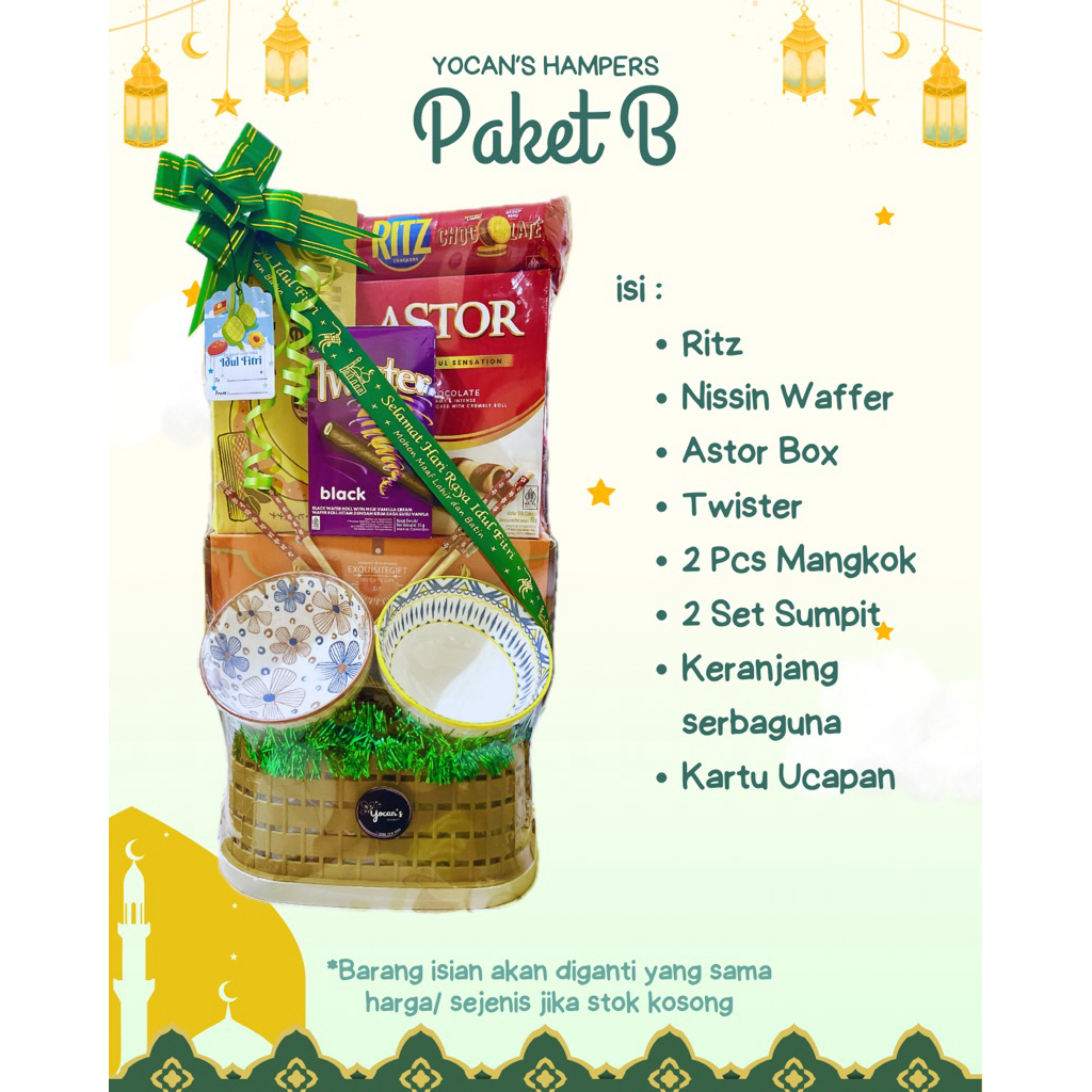 Jual PARCEL HARI RAYA IDUL FITRI / PARCEL NATAL / HAMPERS / HAMPERS ...