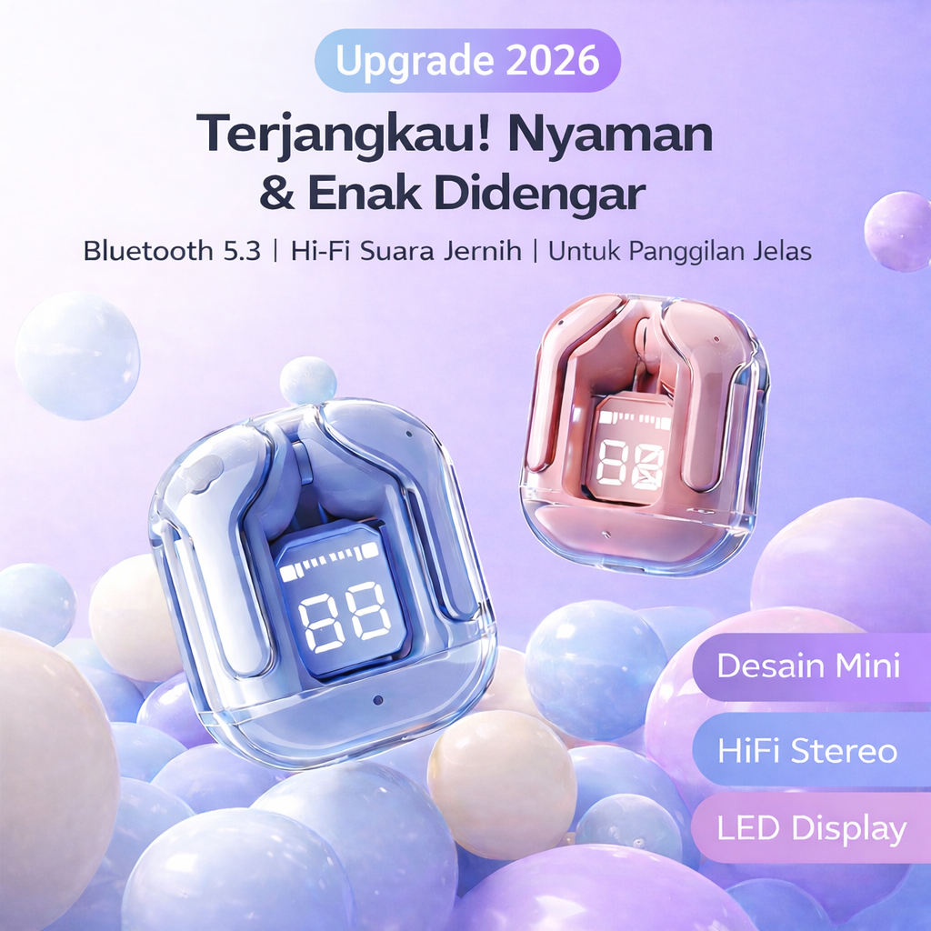 [UPGRADE 2026] TWS Air31 Ultrapods Bluetooth 5.3 – Earphone…