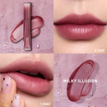 3CE Misty Lip Bare Liptint Shiny Melembabkan Ringan Transferproof Ringan Natural Korean Make Up