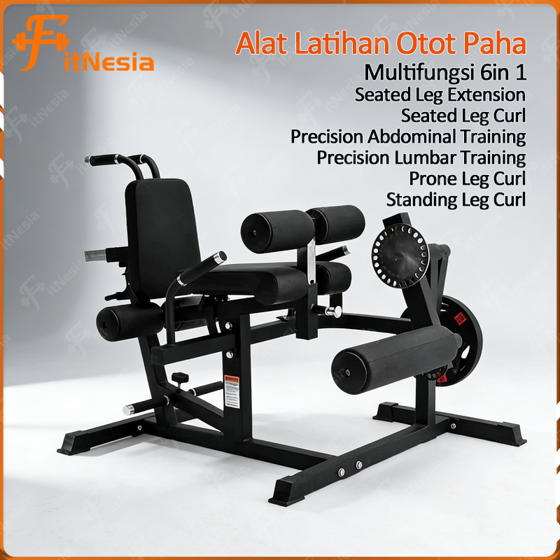 Jual Leg Extension Leg Curl Seated & Lying Leg Curl Machine Home Gym ...