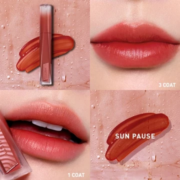 3CE Misty Lip Bare Liptint Shiny Melembabkan Ringan Transferproof Ringan Natural Korean Make Up