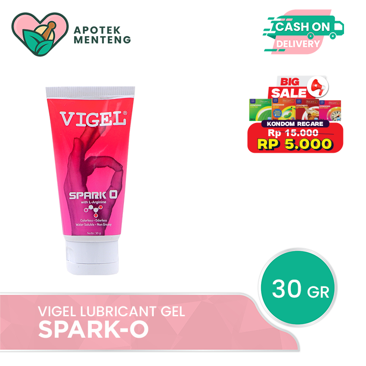 Jual Vigel Spark-O Lubricating Gel 30 Gr | Shopee Indonesia