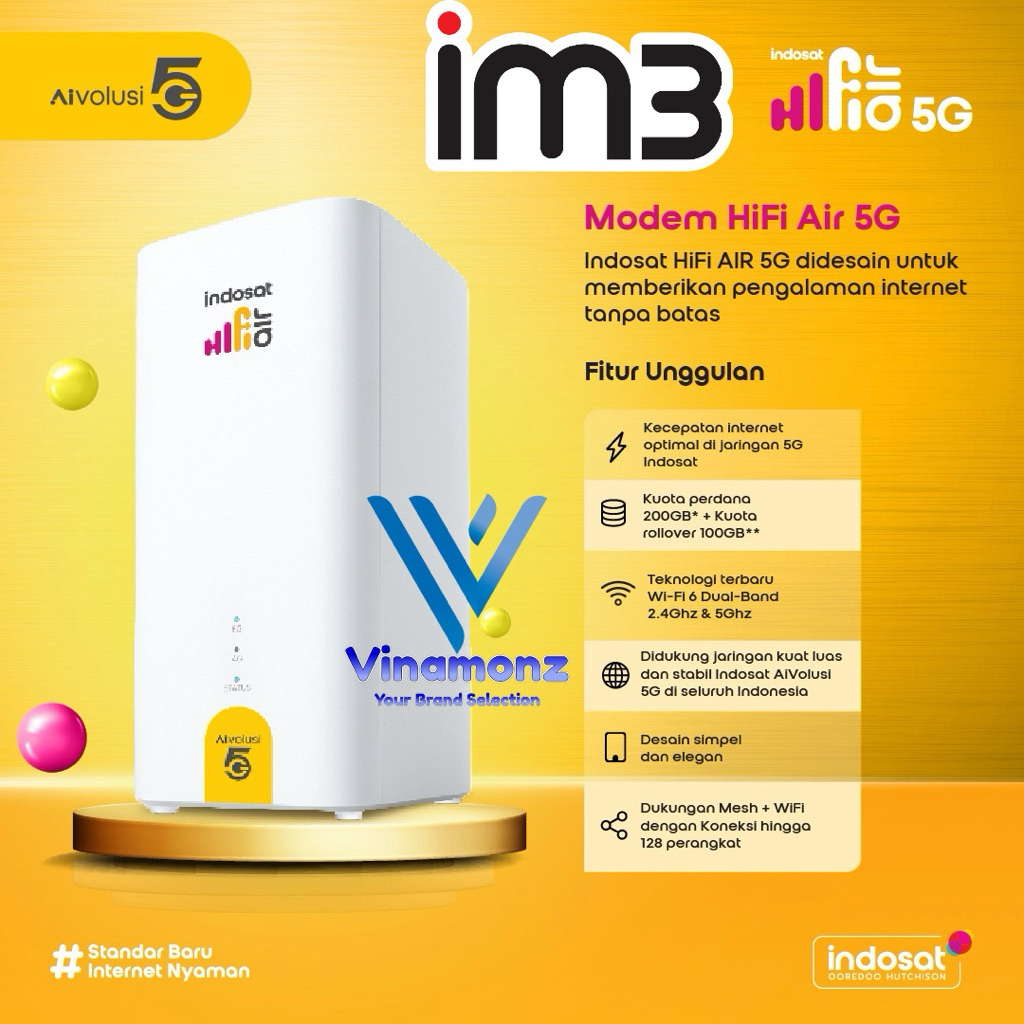 Jual HiFi Air 5G Huawei Brovi H2 H153-381 – Modem Router 5G – Bundling ...