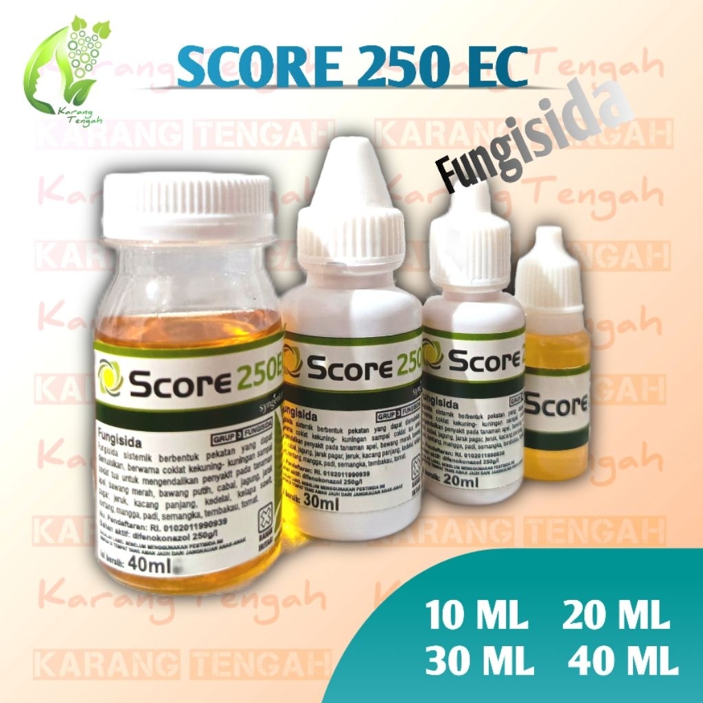 Jual Fungisida Score 250 EC Original Kemasan Repack | 10ML 20ML 30ML ...