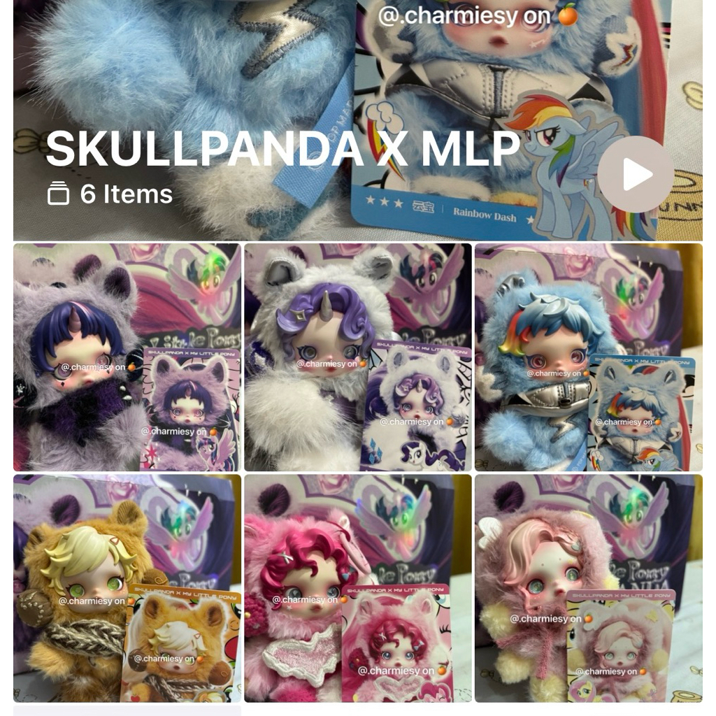 Jual READY | SKULLPANDA X MY LITTLE PONY | SELECTED ORIGINAL PM