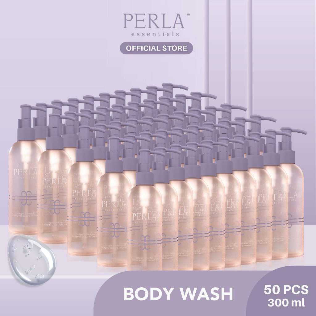 Jual PERLA Essentials Body Wash 50 PCS – Gift Set / Hampers Eksklusif ...