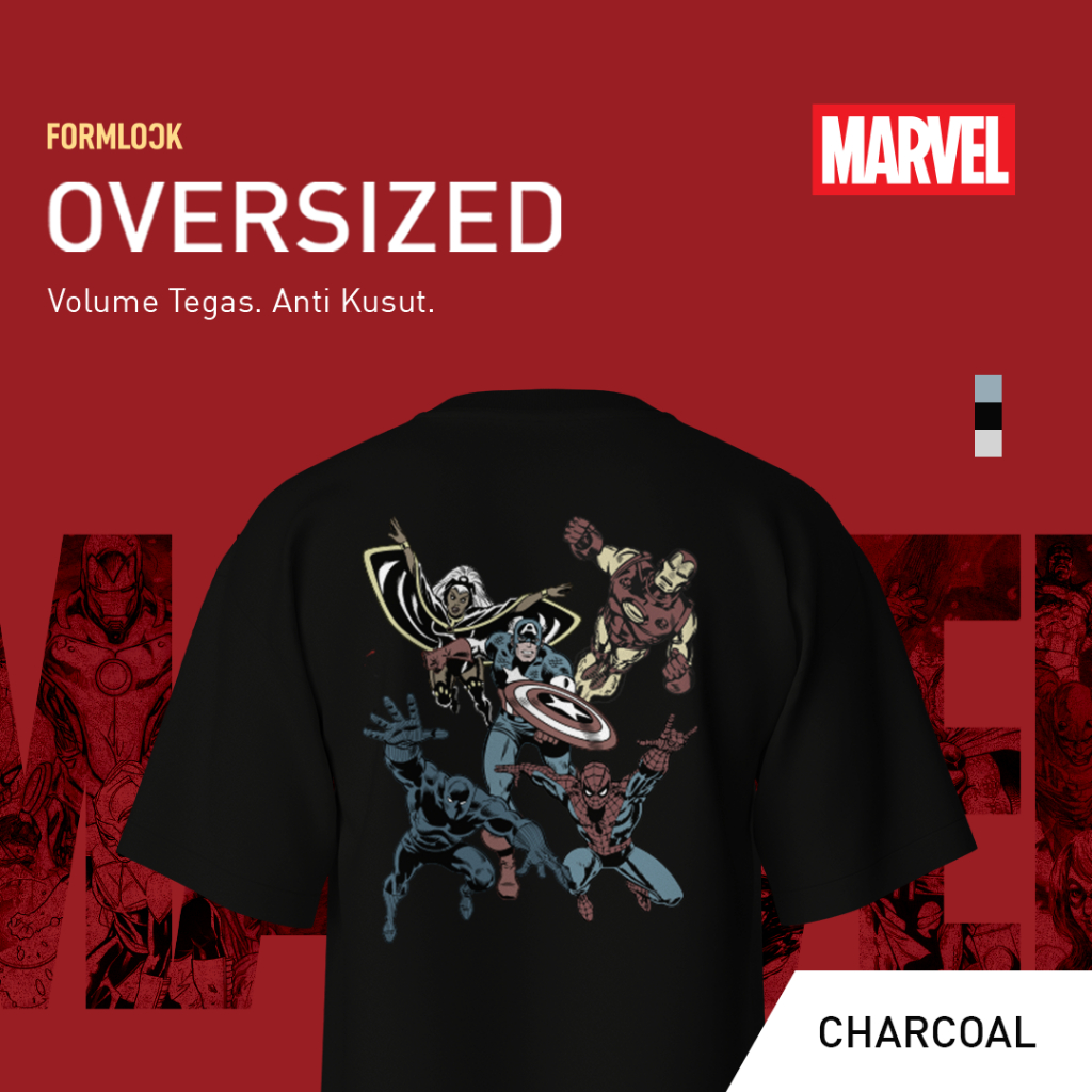 Jual No Void Minds MARVEL Edition The Comic Heroes Formlock Oversized T ...
